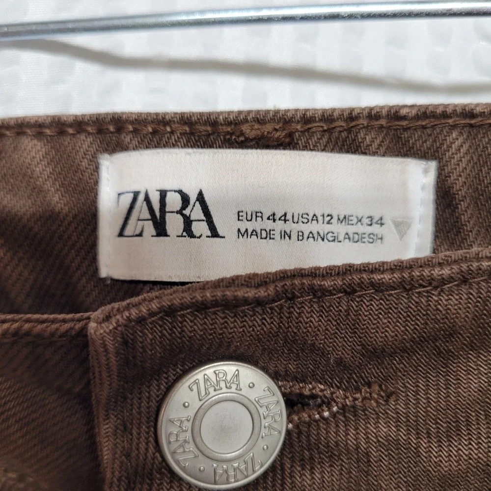 Zara brown wide